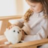 Мягкая игрушка нерпа «Мультик», белый, с присоской