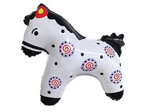 Фигура Лошадка дымковские узоры