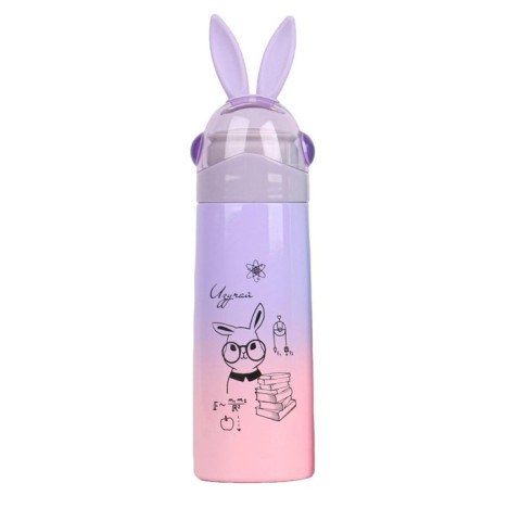 Термос Мастер К «Кролик», нержавеющая сталь, микс