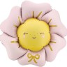 Фигура Цветок, Солнышко, Розовый, Сатин