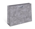 Пакет подарочный стандарт плюс Серый меланж