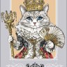 Конверт для денег В День Рождения, Кошка королева