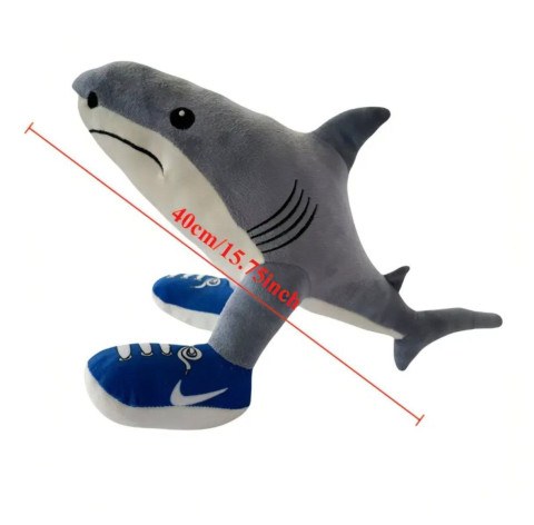 Мягкая игрушка итальянский мем Тралалело Акула