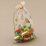 Мешочек подарочный органза «С Новым счастьем!» #нг