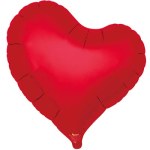 I Сердце изгиб Metallic Red