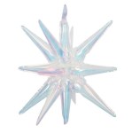 Звезда 3D Хамелеон, Прозрачный перламутр  не составная (один клапан)