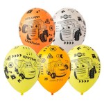 BB Шары Грузовички, пастель Шелкография