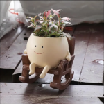 Кашпо сувенирное Весельчак в кресле-качалке