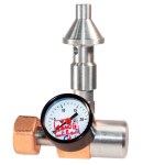 Редуктор гелиевый БГО-ВШ1, с насадкой 60/40 (гелий/воздух) и манометром