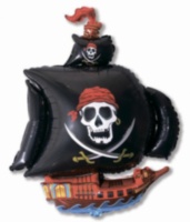 FM Фигура Пиратский корабль (черный)