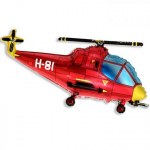 Мини-фигура Вертолет (красный) / Helicopter