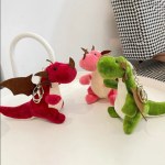 Брелок мягкая игрушка Дракон с подвесом, в ассортименте