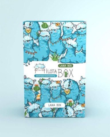 Подарочный набор Милотабокс mini "Lama" Лама