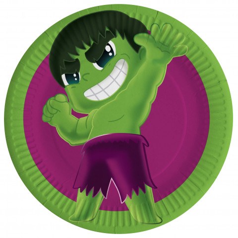 Распродажа Тарелки Халк, Героическая тема №3