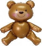 Фигура, Сидячий мишка, Коричневый
