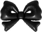 Фигура Бант, Черный, Сатин