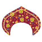 Кокошник-Ободок Узор Кофейный Русский стиль