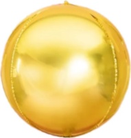 Шар 3D Сфера, Золото