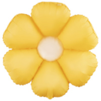 Фигура Цветок, Ромашка, Желтый, матовый