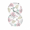 FM Цифра 8 Цветочный принт / Floral print. Botanics