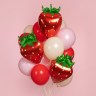 Фигура 3D, Клубника, Красный