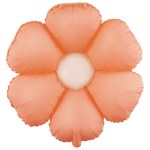 Фигура Цветок, Ромашка, Розовый, матовый (Надув воздухом)