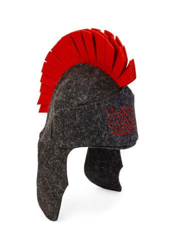 Шапка для бани и сауны «Гладиатор», полиэфир 70%, шерсть 30% Честный знак