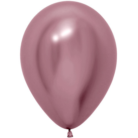 S Зеркальные шары Рефлекс Розовый / Reflex Pink хром