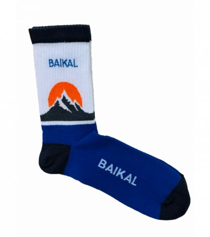 Носки Байкальский закат Честный знак, Байкальские сувениры