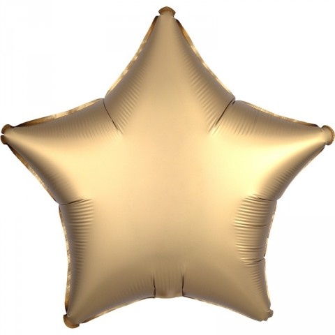 An Звезда Золото Сатин Люкс в упаковке / Satin Luxe Gold Sateen Star