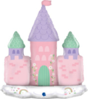 G Фигура на подставке, Замок принцессы, Розовый