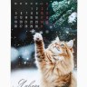 Календарь 2026 перекидной на ригеле «Котики»