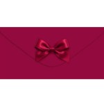 Конверт для денег бодовый с бантом