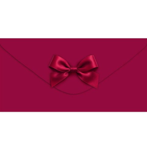 Конверт для денег бодовый с бантом