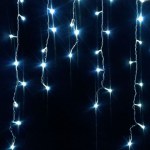 Новогодняя светодиодная гирлянда "Бахрома", холодный цвет