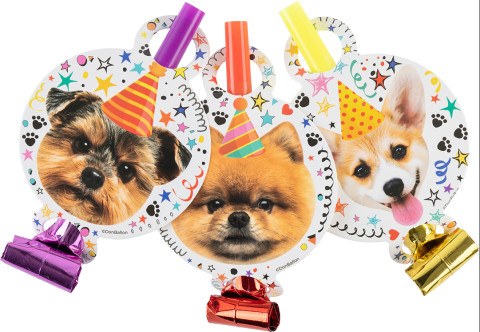 Карнавальные язычки гудки, Собачки