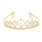 Ободок Корона, Мисс Совершенство, металл, Золото