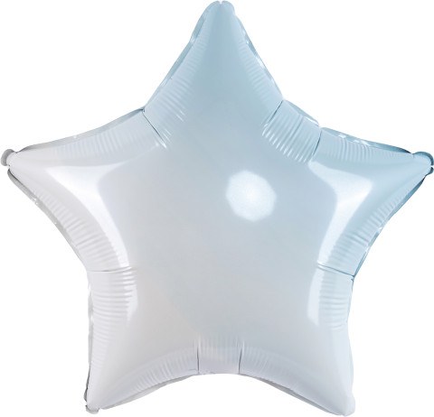 FM Звезда Бело-Голубой градиент / Star White-Blue gradient