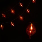 Светодиодная гирлянда Воздушные шарики, IP 20, Красный/Теплый белый