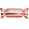 Фигура Конфета полосатая, красный/белый