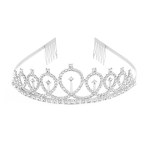 Ободок Корона, Мисс Совершенство, металл, Серебро