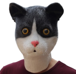 Маска латексная Кот