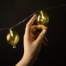 Светодиодная гирлянда Воздушные шарики, IP 20, Желтый/Теплый белый