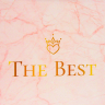 Пакет ламинированный "The Best", розовый мрамор