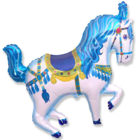 FM Мини-фигура Цирковая лошадь (синий) / Horse Circus