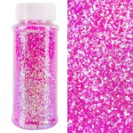 Конфетти фольга Шестиугольники, Светло-розовый