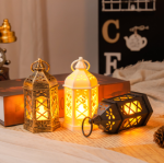 Светодиодный фонарик резной Черный/Бронзовый в ассортименте