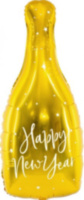 Фигура Бутылка Шампанское, Новогодние звезды, Золото