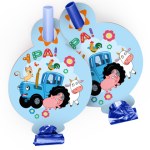 Карнавальные язычки гудки, Синий трактор, Веселое путешествие