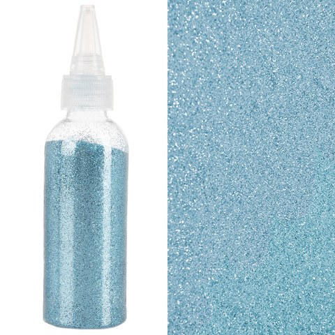 Глиттер Голубой